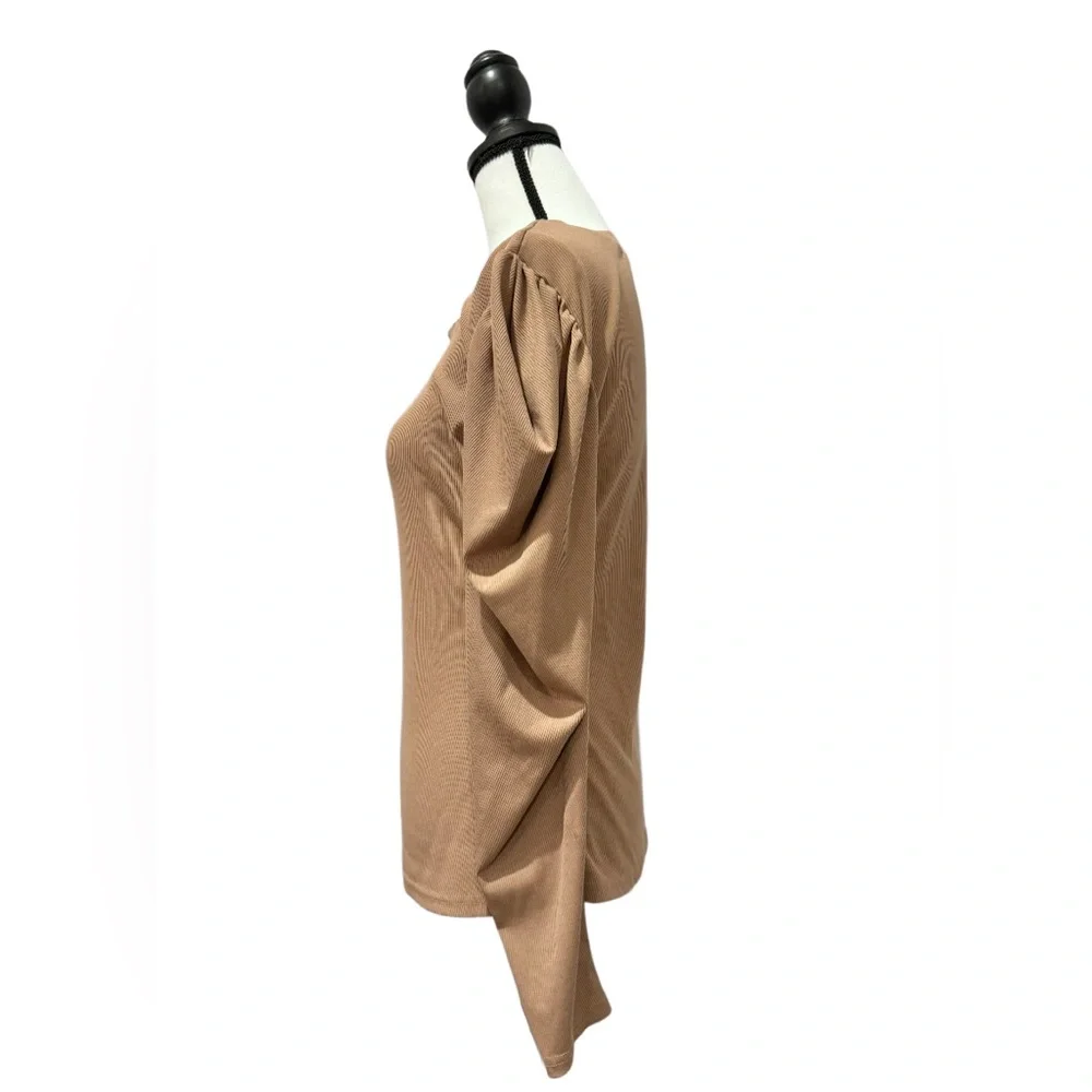 SHEIN puffy long sleeve top women’s shirt size medium - Picture 5 of 16